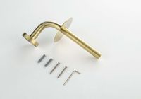 Товар: AQ4207BG ОБЕРОН бумагодержатель для запасного рулона, шлиф. золото - фото 2 AQ4207BG ОБЕРОН бумагодержатель для запасного рулона, шлиф. золото — фото 2, Держатели туалетной бумаги