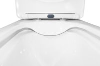 Унитаз-компакт Azario VELISE 355х625x810 напольный, безободковый в комплекте с быстросъемным сиденьем микролифт арт-AZ-1222A — фото 3, Напольные унитазы