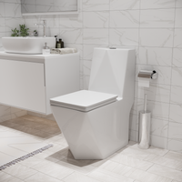 Товар: Унитаз напольный Grossman Cristal (680х370х835) белый,моноблок с толстой крышкой,микролифт,1 место арт-GR-4491 - фото 5 Унитаз напольный Grossman Cristal (680х370х835) белый,моноблок с толстой крышкой,микролифт,1 место арт-GR-4491 — фото 5, Напольные унитазы