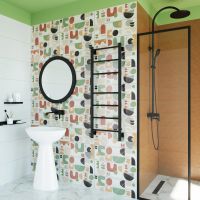 Полотенцесушитель электрический Grota Costa 430х1200 черный Costa 430х1200 RAL9005 EL — фото 5, Электрические полотенцесушители