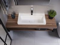 Раковина мебельная и на столешницу Modul Slim 70 арт-4627173210911 — фото 5, Раковины встраиваемые сверху