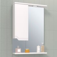 Зеркальный шкаф VIKTORIA 50 /левый/ AQUA DE MARCO 1050CVIC/L — фото 1, Зеркальные шкафы в ванную