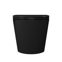 Унитаз подвесной безободковый D&K Venice , черный арт-DT1026025 — фото 5, Подвесные унитазы