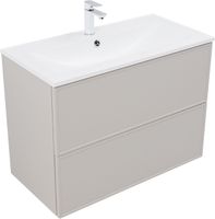 Тумба под раковину Aquanet Арт 90 бежевый арт-00343968 — фото 3, Тумбы под раковину