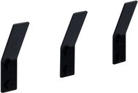 Крючок для полотенец Aquanet Магнум черный матовый 00336615 — фото 1, Крючки для полотенец