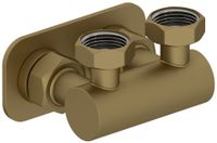 Модуль Модуль Сунержа 2х3/4" угловой EU50 Матовое золото арт-032-1538-3434 — фото 3, Комплектующие для полотенцесушителей