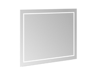 Зеркало, Villeroy&Boch, Finion, ширина, мм-1000, глубина, мм-45, высота, мм-750, тип установки-настенный, подсветка-есть, тип освещения-LED, тип включения-дистанционно, крепёж-есть арт-F6001000 — фото 1, Зеркала в ванную комнату