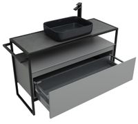 Товар: Тумба под раковину Allen Brau Priority 120 1.31004.PGM платина матовый - фото 5 Тумба под раковину Allen Brau Priority 120 1.31004.PGM платина матовый — фото 5, Тумбы под раковину