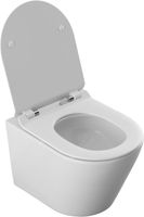 Унитаз подвесной Aquanet ornado белый арт-ATAGO W Short T — фото 5, Подвесные унитазы