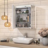 Зеркальный шкаф VIGO Plaza 70 подвесной белый арт-zsh.PLA.70.El — фото 5, Зеркальные шкафы в ванную