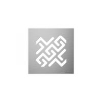 Трап BERGES водосток ZENTRUM Antik 100х100, матовый хром, выпуск D50/75/110 H74 вертикальный арт-090464 — фото 3, Трапы для душа