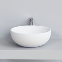 Раковина Ambassador Queen (450*450*175) БЕЛАЯ МАТОВАЯ арт-116T20101 — фото 5, Раковины накладные