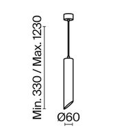 Товар: Подвесной светильник Technical P044PL-01-30GU10-B - фото 3 Подвесной светильник Technical P044PL-01-30GU10-B — фото 3, Подвесные светильники