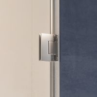 Душевая дверь RGW HO-011 80x195, профиль хром, стекло прозрачное/8 мм, арт-350601108-11 — фото 6, Распашные душевые двери