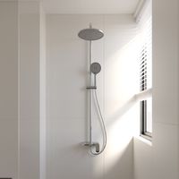 Душевая стойка FERRI, хром глянец арт-FE-110-C-C4 — фото 1, Душевые стойки