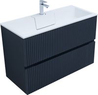 Тумба под раковину Aquanet Джейн 100 маренго арт-00313304 — фото 14, Тумбы под раковину