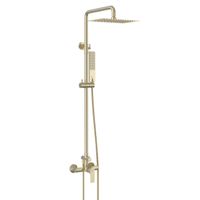 Товар: URSUS Смеситель LM7260BG для душа с регулируемой высотой штанги и верхней душевой лейкой "Тропически - фото 1 URSUS Смеситель LM7260BG для душа с регулируемой высотой штанги и верхней душевой лейкой "Тропически — фото 1, Смеситель для душа