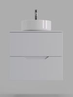 Товар: Orange Line тумба с раковиной подвесная 60 см, белый арт-Li-60TuwMDF+B09-360W - фото 4 Orange Line тумба с раковиной подвесная 60 см, белый арт-Li-60TuwMDF+B09-360W — фото 4, Тумбы с раковиной