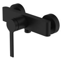 Смеситель для душа Azario VINCENTE с ручным душем, керамический картридж, без излива, черный матовый арт-AZ-VRZ338326PA — фото 1, Смеситель для душа