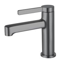 Смеситель для раковины Esko SC26GM, оружейная сталь — фото 1, Смесители для раковины