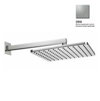 Товар: Верхний душ Bossini Cosmo H69598I.094 280x280 мм настенный с кронштейном 40 см Easy Clean цвет никель шлифованный - фото 1 Верхний душ Bossini Cosmo H69598I.094 280x280 мм настенный с кронштейном 40 см Easy Clean цвет никель шлифованный — фото 1, Верхние души