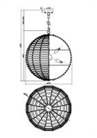 Подвесной светильник Maytoni арт-MOD092PL-08CH — фото 4, Подвесные светильники