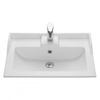 Раковина ФАБИА 65, белая арт-1A708731FB010 — фото 2, Раковины встраиваемые сверху