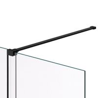 Товар: Душевая перегородка Walk-In , 1200*2000, черный матовый, стекло янтарь арт-VSW-1WSL120GSB - фото 2 Душевая перегородка Walk-In , 1200*2000, черный матовый, стекло янтарь арт-VSW-1WSL120GSB — фото 2, Душевые перегородки