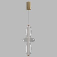 Светильник подвесной арт-QUASAR SP14W LED TRANSPARENT — фото 3, Подвесные светильники