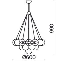 Товар: Подвесной светильник Freya арт-FR5231PL-06CH - фото 8 Подвесной светильник Freya арт-FR5231PL-06CH — фото 8, Подвесные светильники