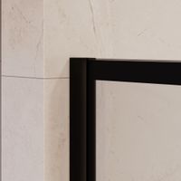 Душевая перегородка RGW WA-111B 120x195, профиль черный, стекло прозрачное(Принт)/8 мм, арт-411011112-84 — фото 5, Душевые перегородки