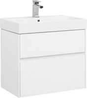 Тумба с раковиной Aquanet Бруклин 70 белый 00212597 — фото 1, Тумбы с раковиной