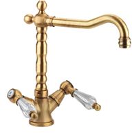 Смеситель для кухни Fiore GIOIELLI (SWAROVSKI®) , бронза арт-08ZZ0625 — фото 1, Смесители для кухни