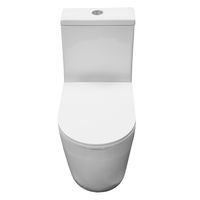 Унитаз-моноблок Azario Velluto, торнадо, с сиденьем микролифт 650*370*775 арт-AZ-6281 — фото 2, Напольные унитазы