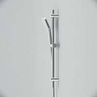 F018F000 Func душ.комплект: ручн.душ 103x257мм, 3 функции, штанга 700 мм, шланг 1750, хром — фото 4, Душевые гарнитуры