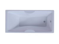 Акриловая ванна Aquatek Феникс 160x75 прямоугольная, слив справа, с каркасом и экраном, без гидромассажа арт-FEN160-0000035 — фото 3, Акриловые ванны