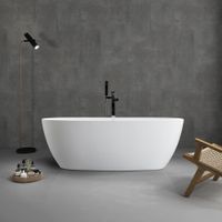 Акриловая ванна ABBER белая арт-AB9265-1.7 — фото 8, Акриловые ванны