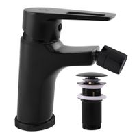 Смеситель Colorado для биде, CLICK-CLACK, черный матовый, арт-CO245.5KCMAT — фото 1, Смесители для биде