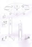 Ограждение VIVA90B N душевое Ceruttispa без поддона (90x90x195) — фото 490, Прямоугольные душевые уголки
