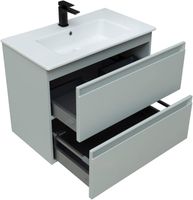 Тумба под раковину Allen Brau Eclipse 80 1.E1002.PWM папирус матовый — фото 3, Тумбы под раковину