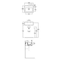 Товар: Раковина SIMAS FROZEN подвесная с одним намеченным отверстием в центре цвет белый FZ14 - фото 2 Раковина SIMAS FROZEN подвесная с одним намеченным отверстием в центре цвет белый FZ14 — фото 2, Раковины подвесные