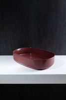 Раковина накладная Allen Brau Fantasy 55 бордо арт-4.11022.BD — фото 4, Раковины накладные