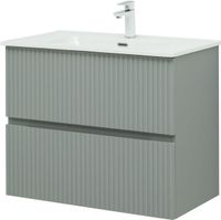 Тумба с раковиной Aquanet Джейн 80 цв.мисти грин (раковина Фортуна) арт-00332519 — фото 15, Тумбы с раковиной