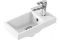 Раковина COMO 40 (Cersanit), белая, VIANT S-UM-COM40/1-w VIANT — фото 1, Раковины встраиваемые сверху