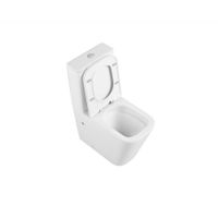 Унитаз ABBER Rechteck AC1210T компакт белый, безободковый, смыв торнадо — фото 15, Напольные унитазы