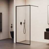 Товар: Душевая перегородка RGW WA-012B 100x200, профиль черный, стекло прозрачное(Принт)/8 мм, арт-35101210-84 - фото 3 Душевая перегородка RGW WA-012B 100x200, профиль черный, стекло прозрачное(Принт)/8 мм, арт-35101210-84 — фото 3, Душевые перегородки