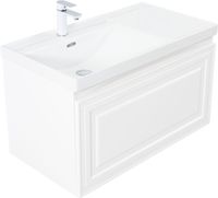 Тумба под раковину Aquanet Агата 90 белый сатин арт-00345482 — фото 11, Тумбы под раковину