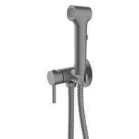 Гигиенический душ Azario Nyons со смесителем, скрытый монтаж, шланг 150 см, графит арт-AZ-KFX02GR — фото 3, Гигиенические души