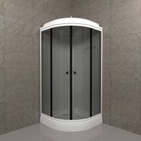 ДК Грэй 90*90 А (7 мест+сифон D90) арт-Щ0000066462 — фото 10, Душевые кабины