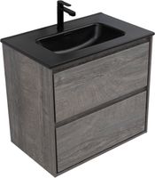 Тумба с раковиной Aquanet Милан 70 цв. дуб рошелье 00340158 — фото 5, Тумбы с раковиной